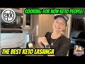 Cooking for nonketo people  how to introduce people to keto  best keto lasanga
