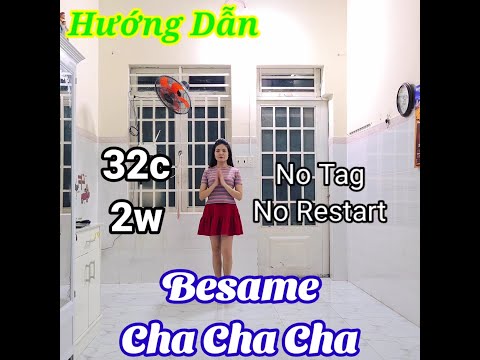 Hướng Dẫn Besame Cha Cha Cha l Tutorial Line Dance (Beginner) - Vy's Linedance