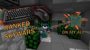 Ranked Skywars on ALT with HANDCAM