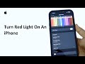 How To Turn Red Light On An iPhone 2025 | Enable Red Screen Filter