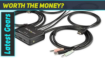 StarTech.com 2 Port HDMI KVM Switch - The Ultimate Workspace Solution!
