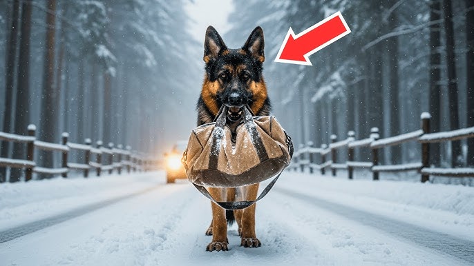 Woman Catches Mother Dog Dragging Heavy Bag — Her Heart Melts When She Sees  What's Inside! - YouTube