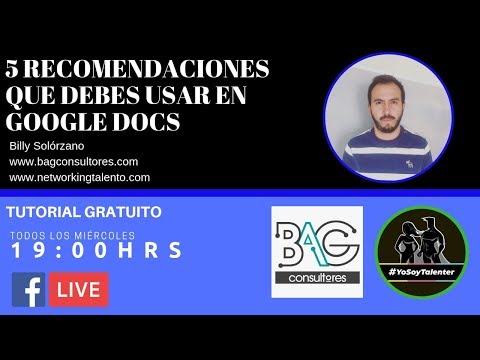 5 características de Google Docs que debes conocer - Video