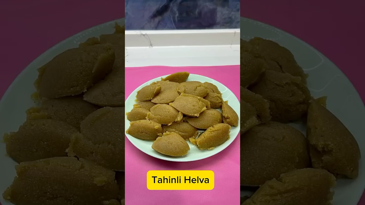 Tahinli Helva #yemektarifleri #keşfet #pratiktarifler #tarif #food #yemektarifi #yemek