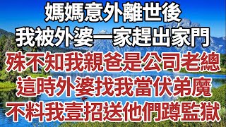 媽媽意外離世後我被外婆一家趕出家門殊不知親爸是上市公司老總。 這時外婆找我當伏弟魔不料我壹招送他們蹲監獄。#家庭#情感故事 #中老年生活 #中老年 #深夜故事 【孤燈伴長情】