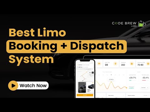 Build Your Own Limo Booking & Dispatch System | Limo App Development | Code Brew Labs