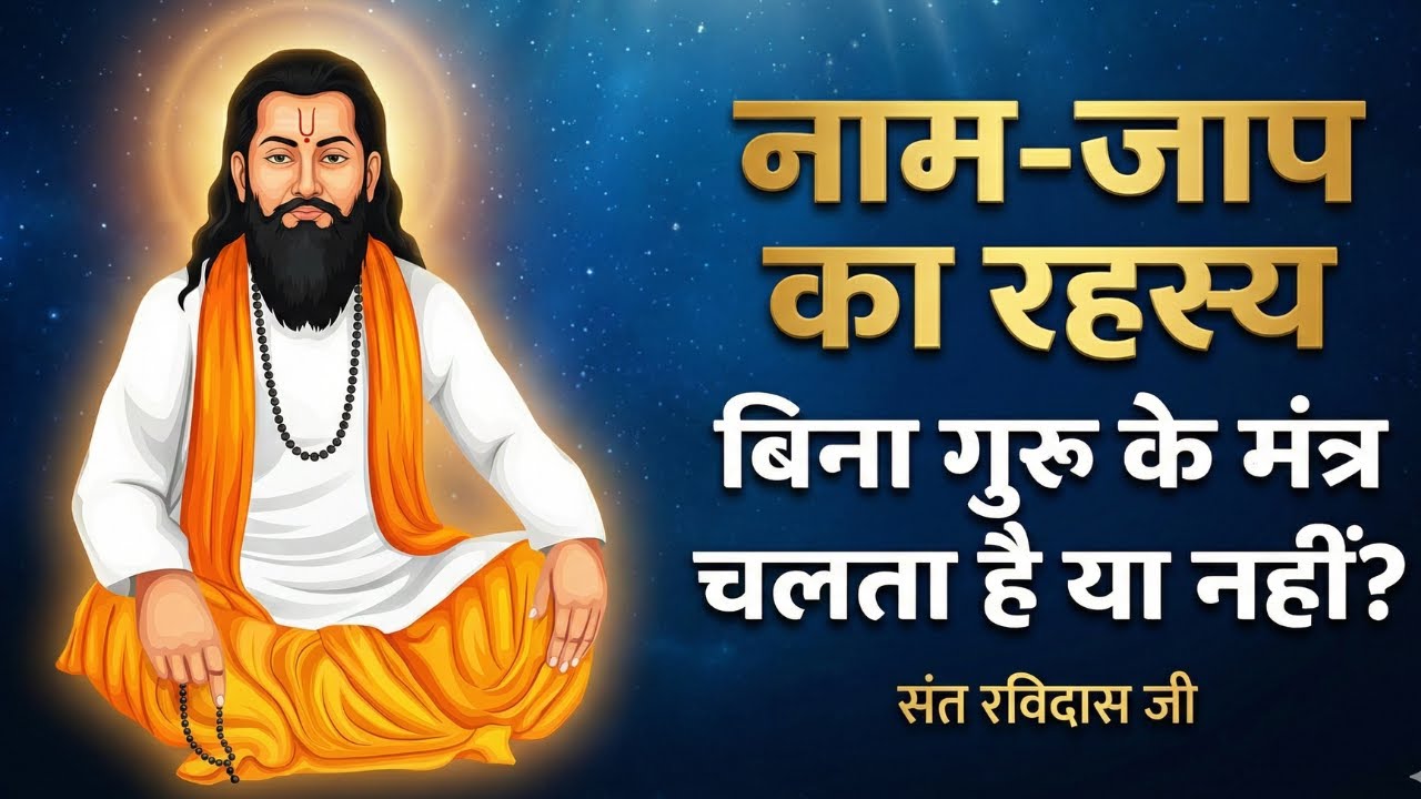नाम-जाप का रहस्य: बिना गुरु के मंत्र चलता है या नहीं? |  संत रविदास जी