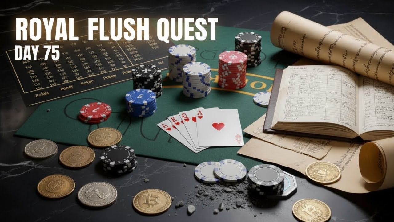 Эпическая охота за флеш-роялем в Ultimate Texas Holdem наступила на 75-й день?