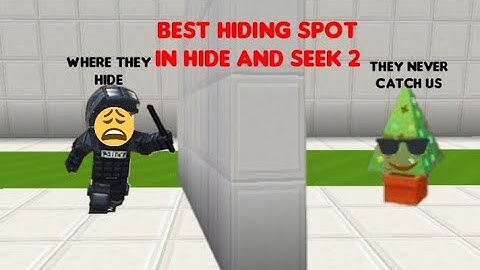 BEST HIDING SPOT IN (HIDE AND SEEK 2!) [BLOCKMAN GO ADVENTURE]