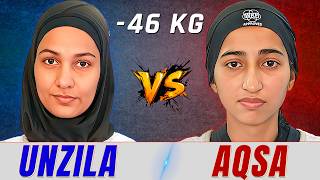 Unzila (Iqra U) vs Aqsa (TUF) | Women -46kg Fight | 13th HEC Inter Varsity Taekwondo Championship 🇵🇰