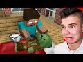 MAŁY ZOMBIE BYŁ BEZDOMNY w Minecraft... (wzruszające)