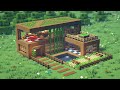 ⚒️ Minecraft | How To Build a Luxury Wooden Modern House