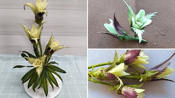 MY TRAN 77 Tỉa Hoa Từ Quả Cà Tím - MY TRAN 77 Pruning Flowers From Eggplants