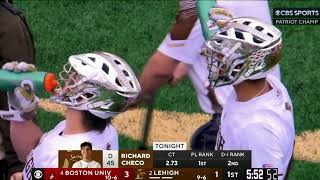 Lehigh vs Boston U  2024 Patriot League Final