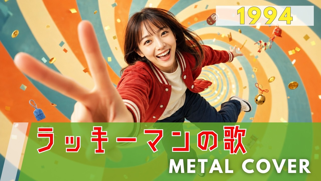 ラッキーマンの歌 / 八代亜紀【AI METAL Cover】(1994・『とっても