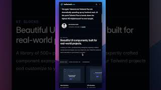 Tailwind CSS Templates