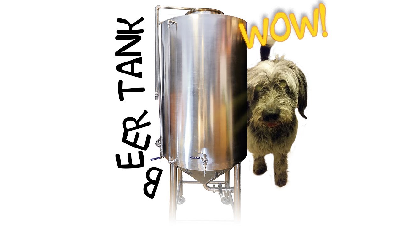 I Make a stainless steel BEER tank.!!!
