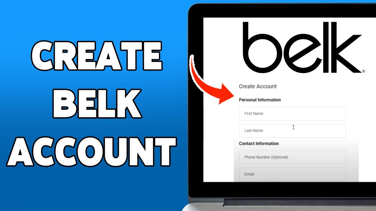 How To Create Belk Account 2024 | Register/Sign Up For Belk Online