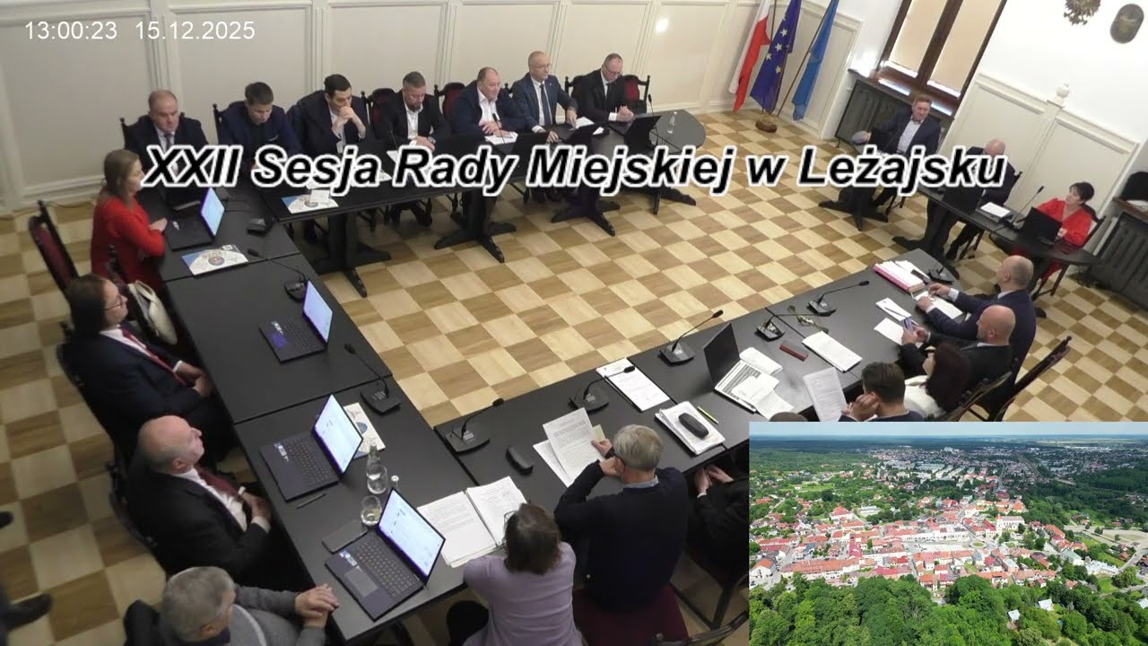XXII Sesja Rady Miejskiej w Leżajsku