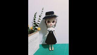 BJD DOLL DRESS PATTERN TUTORIAL - PEARL