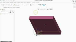 Creo Extrude and Revolve Basic Assembly