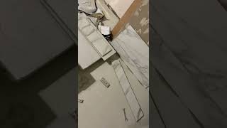 Раковина из керамогранита,1раз своими руками,изделие не готовая,осталось запилить,приклеить,затереть