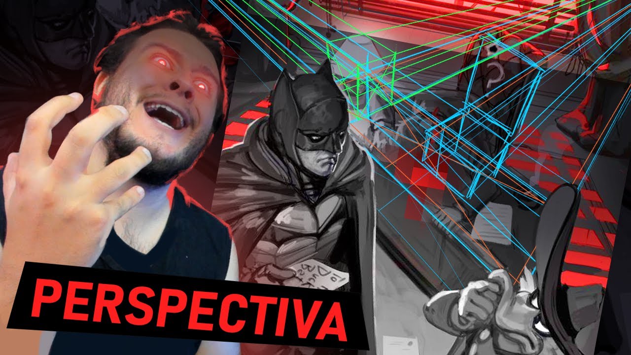 Você tem MEDO de ESTUDAR PERSPECTIVA? Batman & Darkwing #2