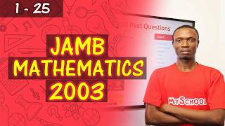 JAMB CBT Mathematics 2003 Past Questions 1 - 25 screenshot 5