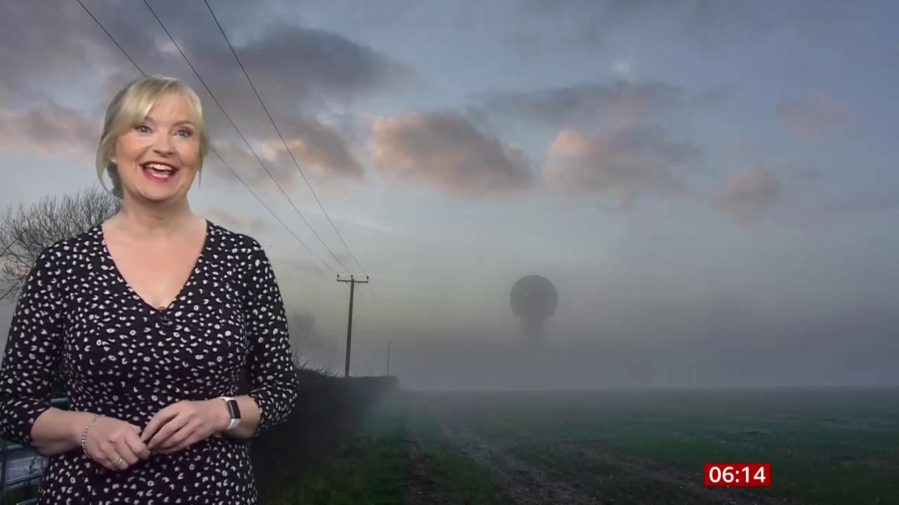Weather Events 2020 - Still foggy old Britain (UK) - BBC - 23rd January 2020