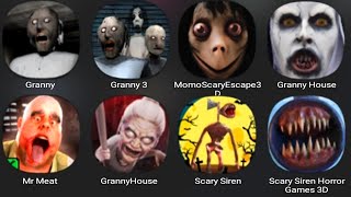 Granny, Granny 3, Momo Scary Escape 3D, Granny House Horror Escape, Mr Meat,Granny House,Scary Siren screenshot 4