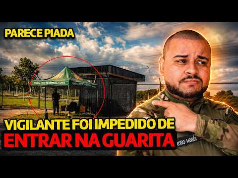 Miniatura do vídeo: VIGILANTE FOI IMPEDIDO DE ENTRAR NA PRÓPRIA GUARITA POR ERRO BOBO