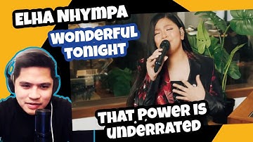 Wonderful Tonight | Elha in the studio | ELHA NYMPHA | FIRST REACTION