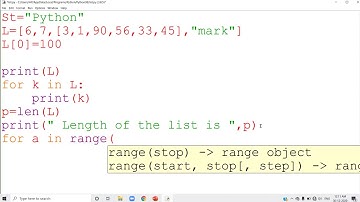 CS11 – Chapter 07 – List in Python – Video 02 – Traversing List