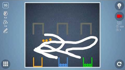 Check out how I solved level 95 in Brain It On! #BrainItOn