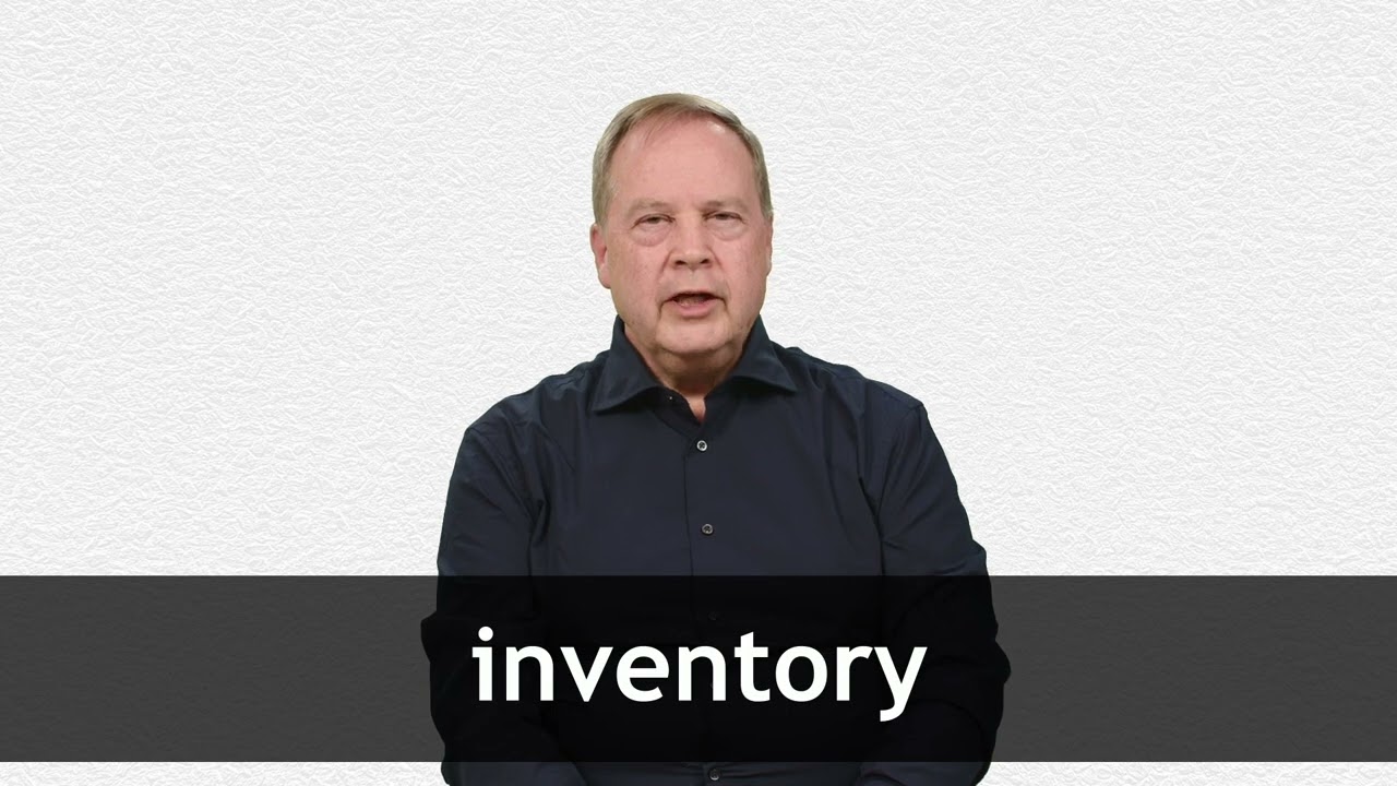 How to pronounce INVENTORY in American English