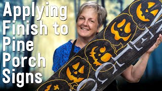 Secrets to Varnishing Your Outdoor Wood Signs Sign Making 101 Tips For Wood Signs Material Finish And Bit Selection