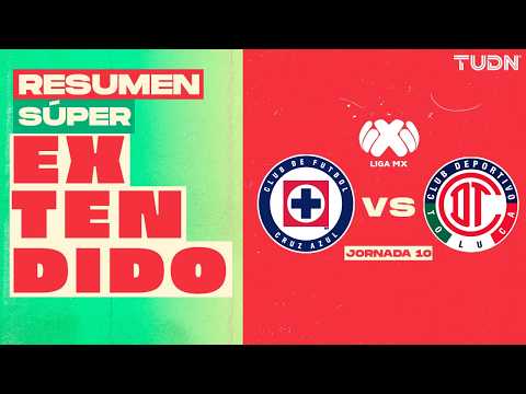 RESUMEN SÚPER EXTENDIDO I Cruz Azul vs Toluca | Liga MX - Jornada 10 Apertura 2026 | TUDN