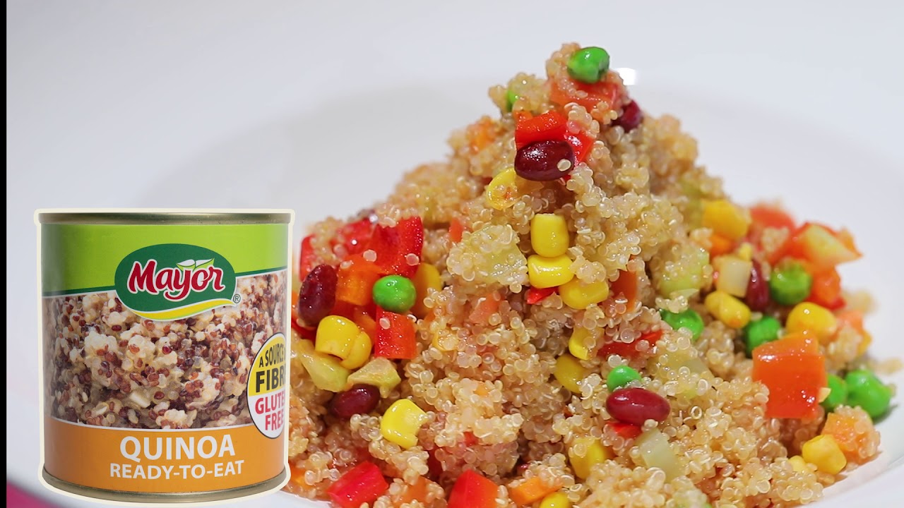 Mayor Ready to eat Quinoa YouTube