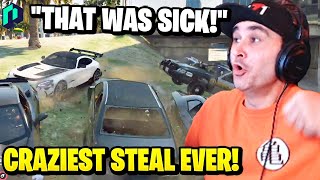 Summit1g STEALS A+ Car Boost Against 2 Interceptors & Helicopter! | GTA 5 NoPixel RP