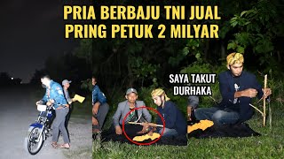 PRIA BERBAJU TNI JUAL BAMBU PETUK ASLI HARGA 2 MILYAR JUAL PENINGGALAN