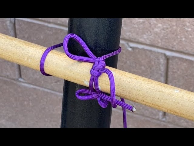 Quick Release Rope Snub Quick Release Knots | Learn How To Tie Quick