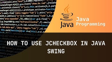 how to use JCheckBox in Java Swing