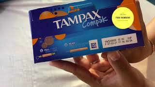 Tampax Compak Super Plus Tampons (Toko Hamburg) 🇪🇺