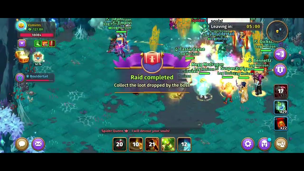 Log Horizon Guild Raid - Spider Queen Hard Oct 29 2025 - Skylore 