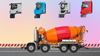 MENEBAK GAMBAR TRUK MOLEN || CORRECTLY GUEES IMAGE MIXER TRUCK