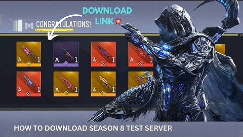 Codm season 8 test server update 2025 |codm test server 2025 | cod mobile test server download link