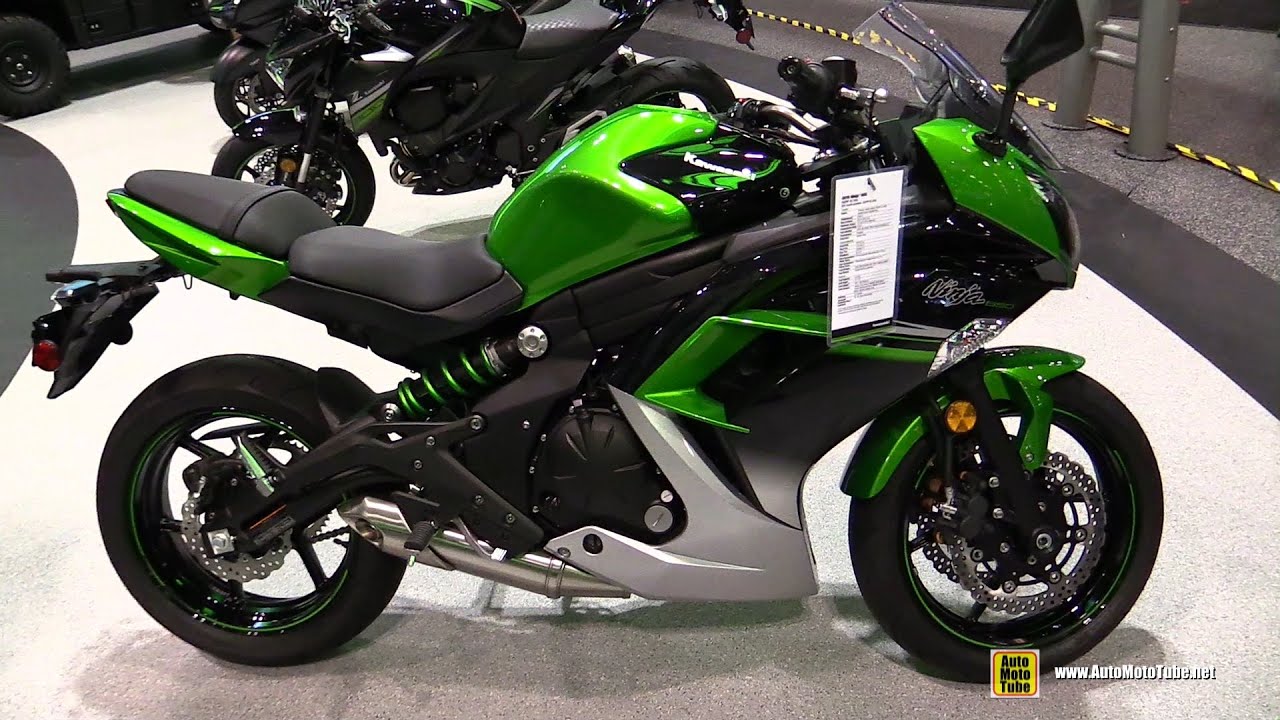 2016 Kawasaki Ninja 650 - Walkaround - 2015 AIMExpo Orlando - YouTube