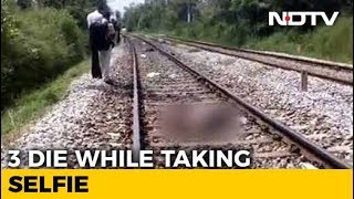 3 Bengaluru Boys Taking Selfies On Track With Approaching Train Crushed
