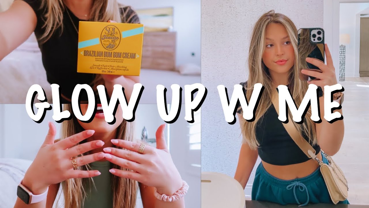 GLOW UP W ME: new hair, first spray tan, summery nails & Sephora haul ...
