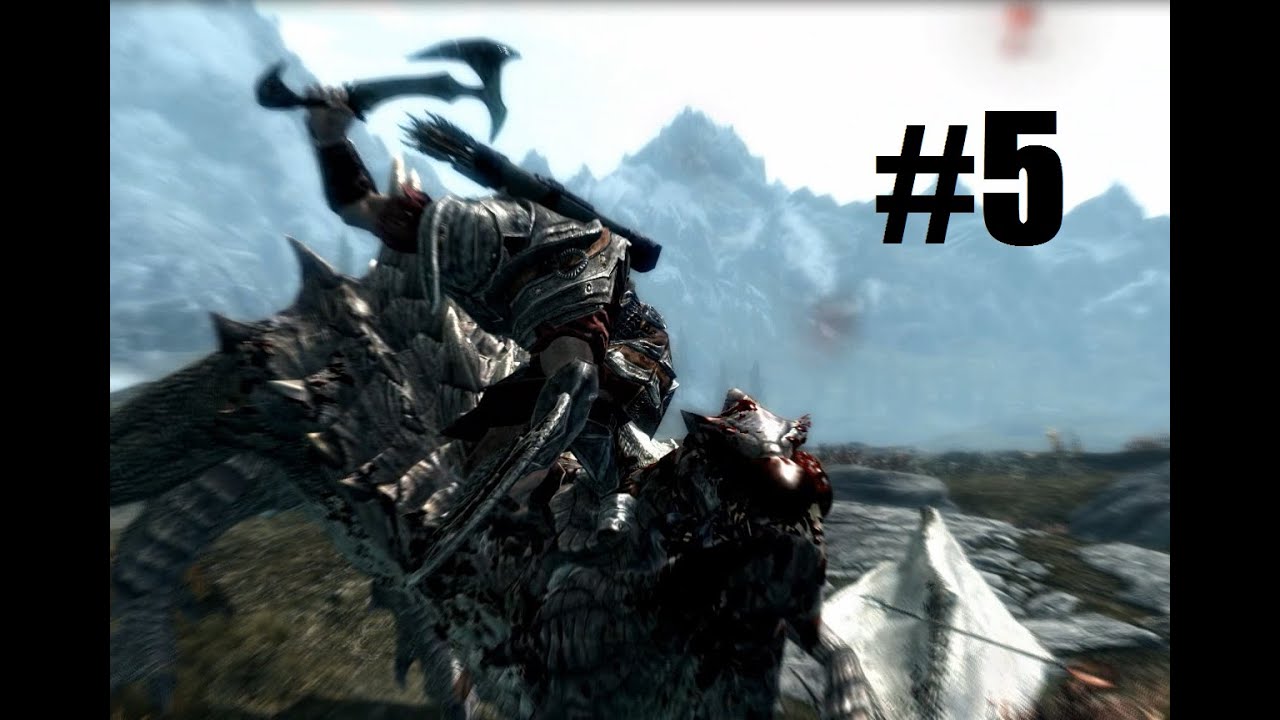 Прохождение TESV 5 Скайрим/Skyrim #5. Дракон